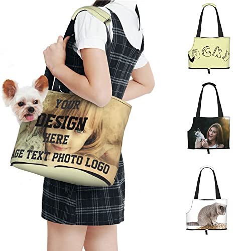 Dog Carrier with Collar Hook, Waterproof, Personalized - 22lbs