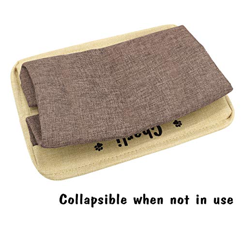 Personalized Collapsible Dog Toy Storage Basket Bin - Rectangular