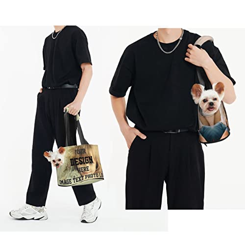 Dog Carrier with Collar Hook, Waterproof, Personalized - 22lbs