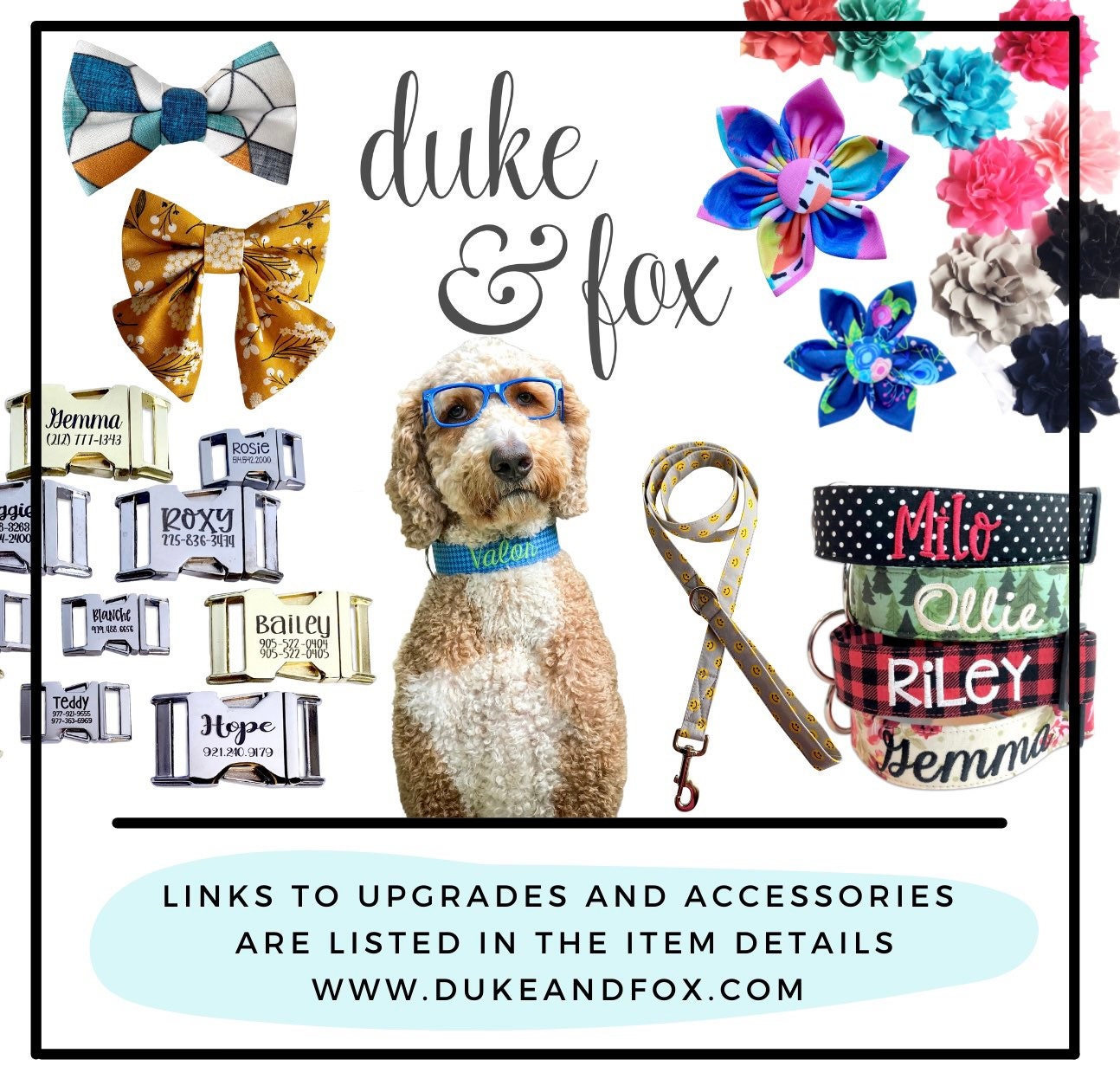 Personalized Camo Military Dog Collar with Embroidery