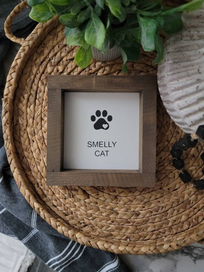 Personalized Pet Name Sign | Pet Gift | Dog Paw Print Sign | Cat Paw Print |Pet Signs | Personalized Paw Print Decor | Pet Remembrance
