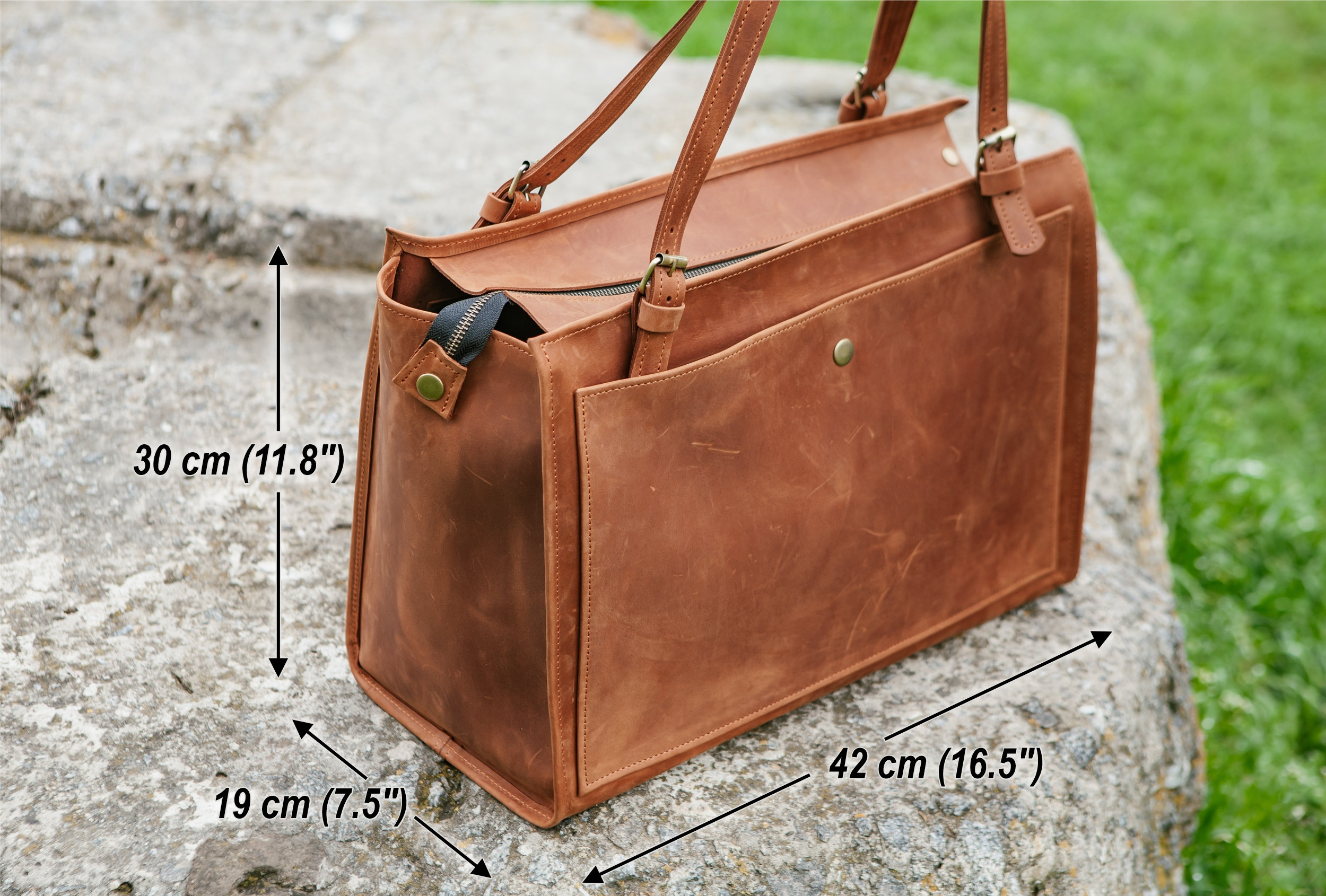 Leather Pet Carrier & Travel Bag for Cats and Dogs