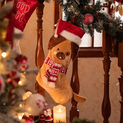 21" Personalized Pet Christmas Stocking for Holiday Decor