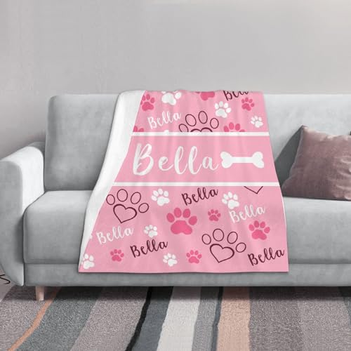 Personalized Pet Photo Blanket for Pet Lovers 40"x30