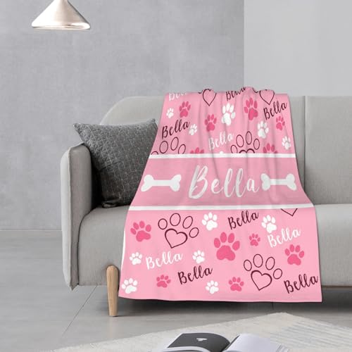 Personalized Pet Photo Blanket for Pet Lovers 40"x30