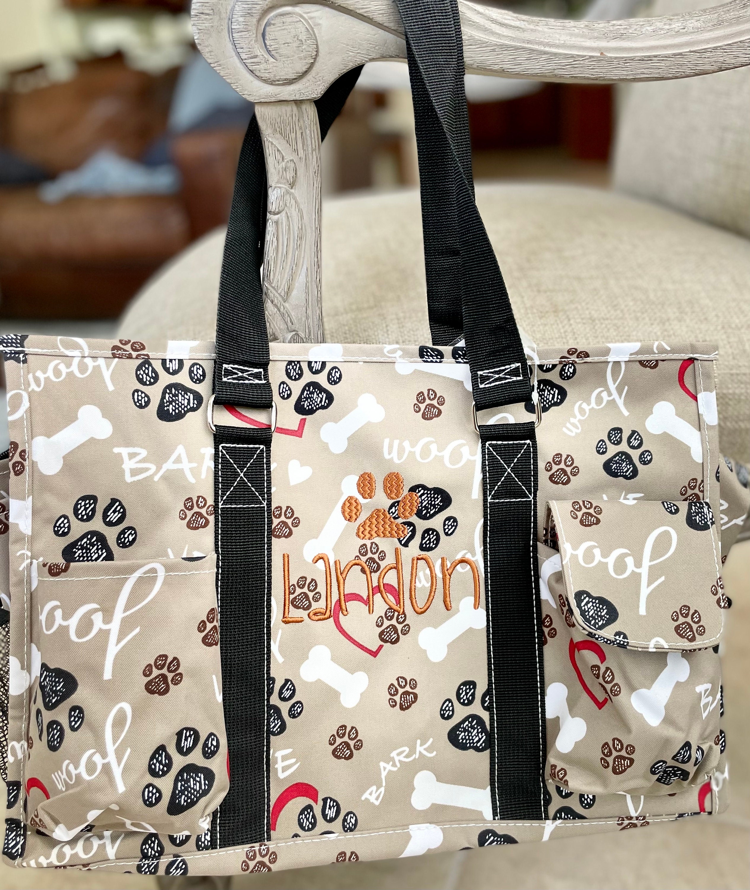 Custom Dog Travel Bag - Personalized Pet Tote