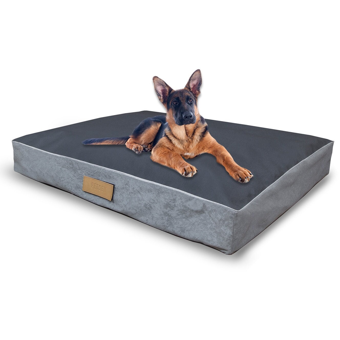 Personalized XXL Dog Mattress Bed with Custom Design