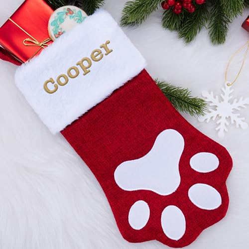 Personalized Pet Stockings - Xmas, Holiday, Fireplace Décor