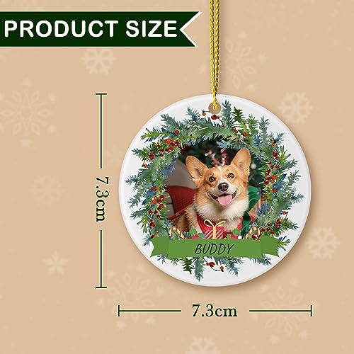 2023 Custom Pet Christmas Photo Ornaments - Personalized Keepsake