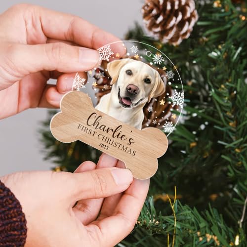 2023 Personalized Pet First Christmas Ornament - Cat / Dog Lover Gift
