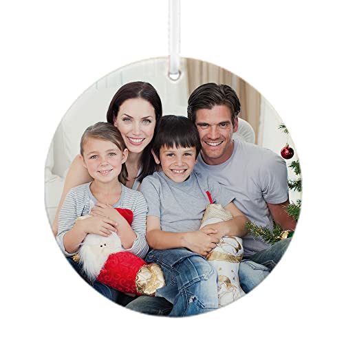 2023 Photo Keepsake Ornament - Personalized Round Ornament
