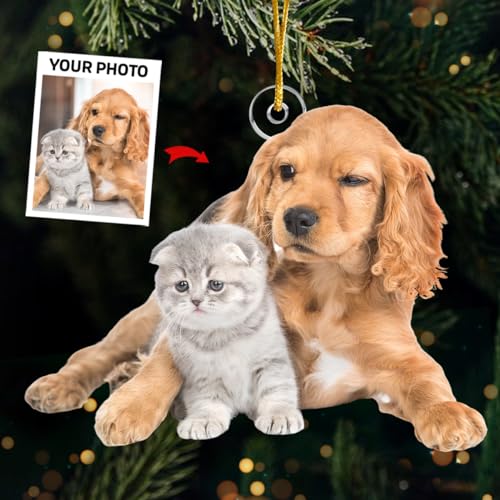 Personalized Pet Photo Christmas Ornaments for 2023