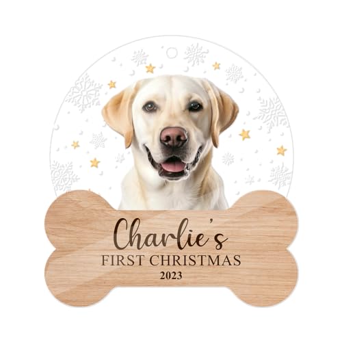 2023 Personalized Pet First Christmas Ornament - Cat / Dog Lover Gift
