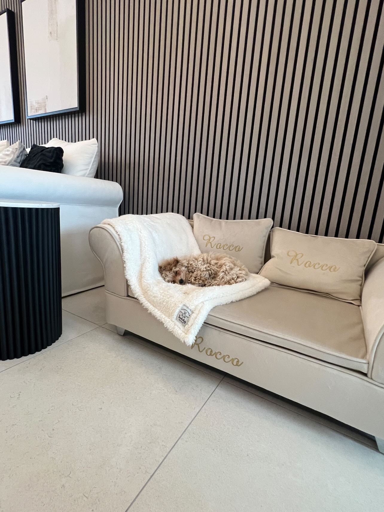 Customized dog couch