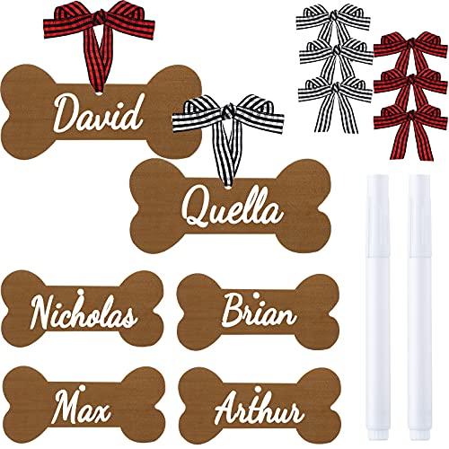 Personalized Dog Bone Christmas Ornament DIY Craft Kit