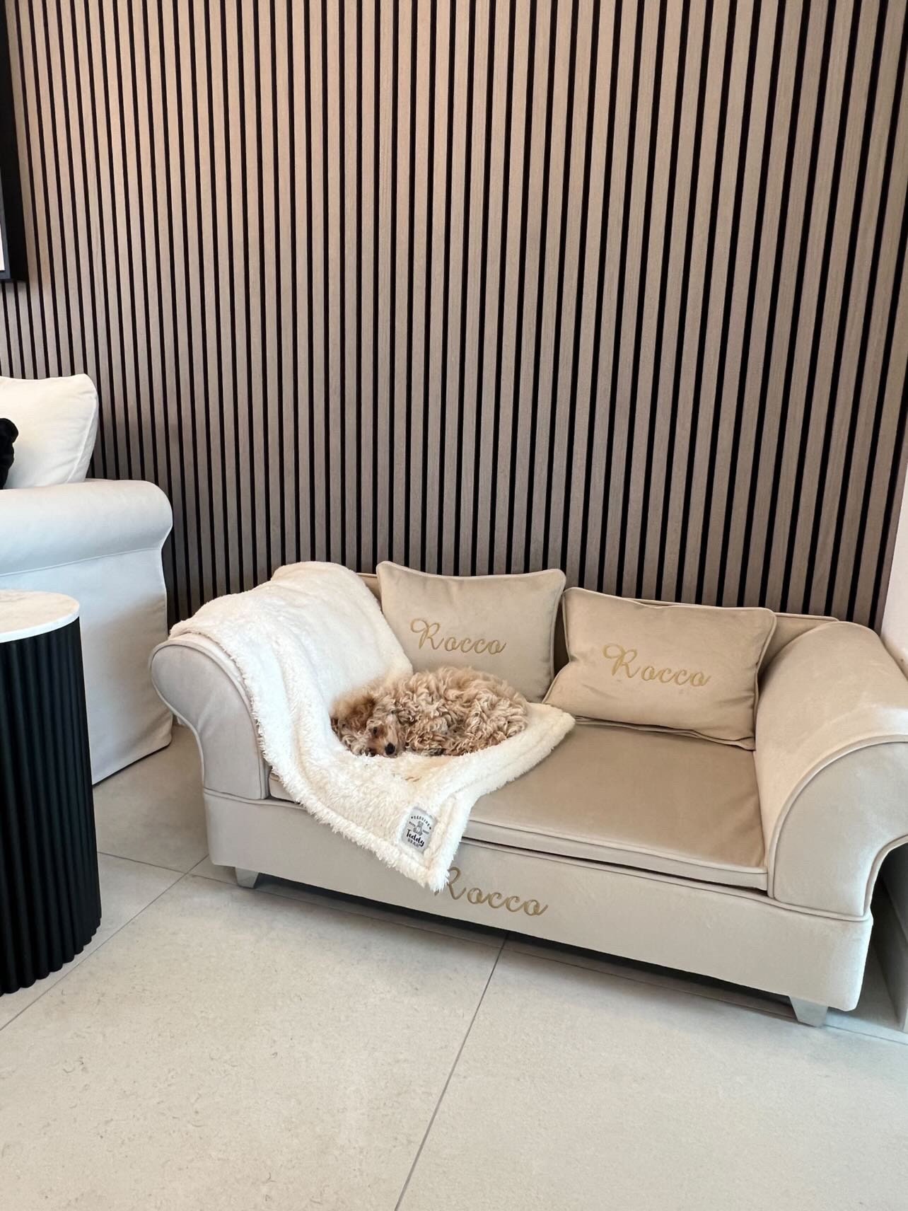 Customized dog couch