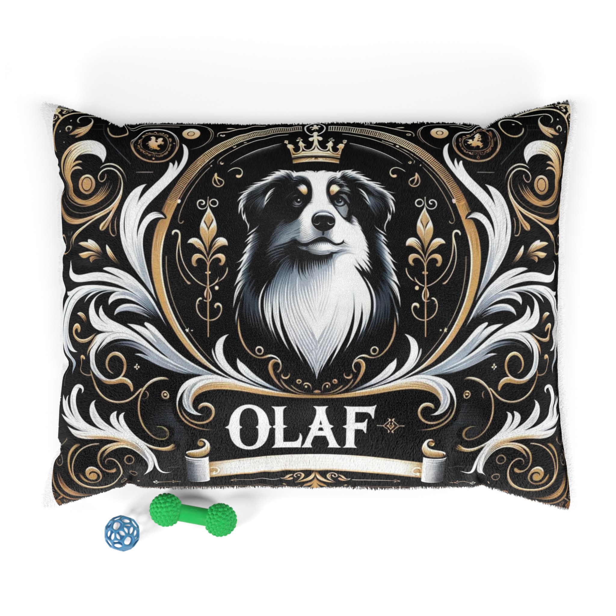 Customizable Dog Bed in Regal Designs, 3 Sizes