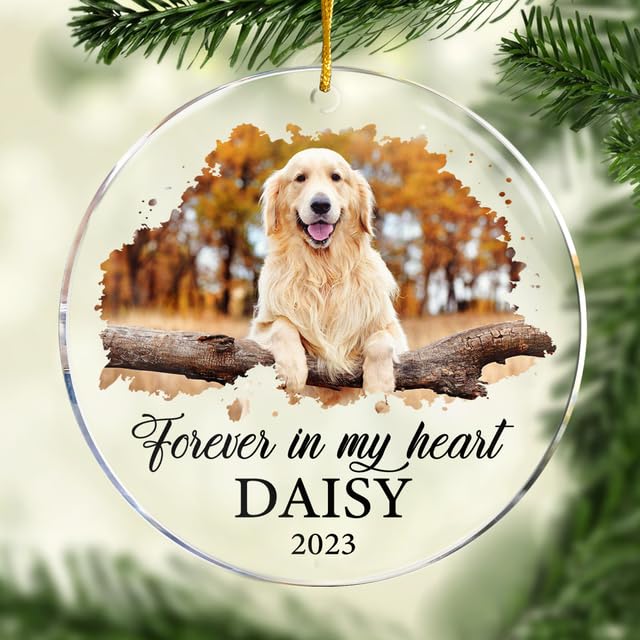 Custom Pet Memorial Christmas Tree Ornaments, Personalized Gifts