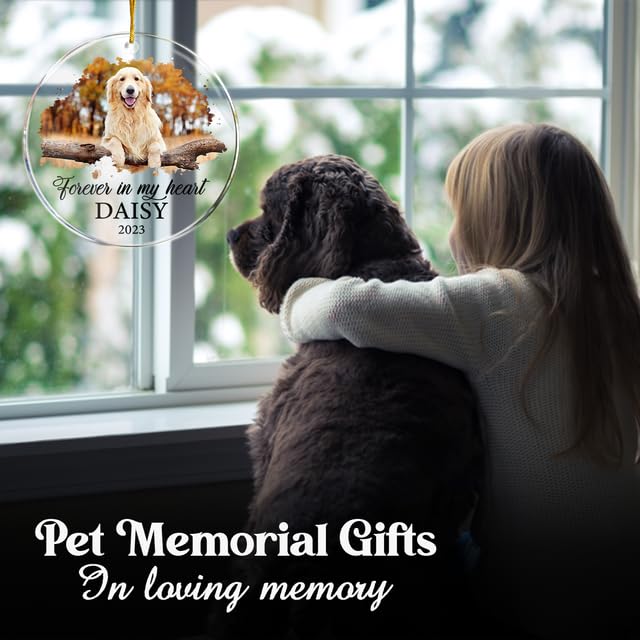 Custom Pet Memorial Christmas Tree Ornaments, Personalized Gifts