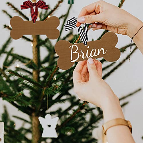 Personalized Dog Bone Christmas Ornament DIY Craft Kit