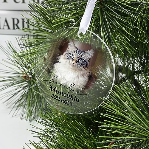 Customized Cat Memorial Ornament - Touber Keepsake Gift