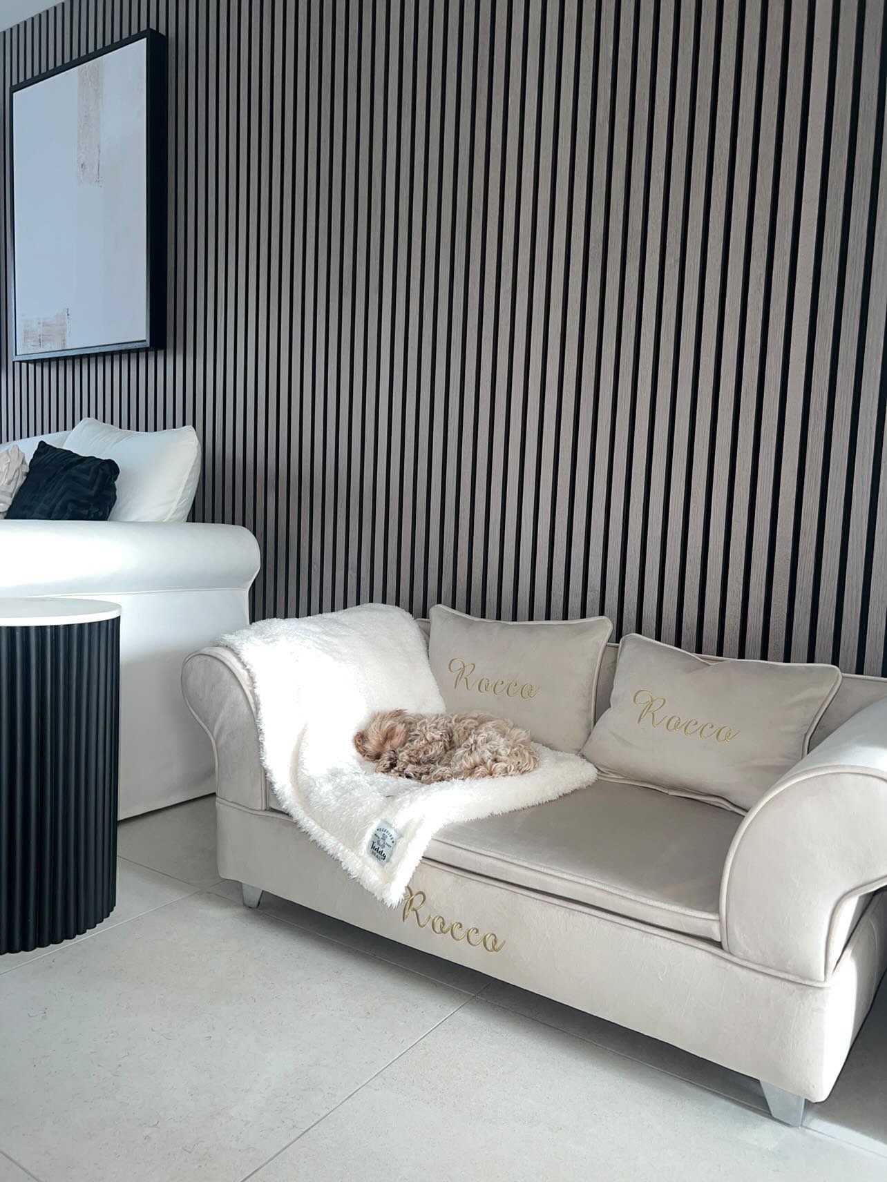 Customized dog couch