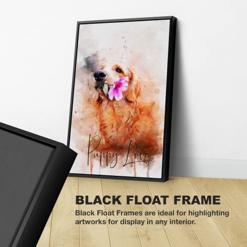 Awesometik Custom Pet Portrait Pet Lovers Gift Dog Watercolor Personalized Pet Portrait Mom Gift