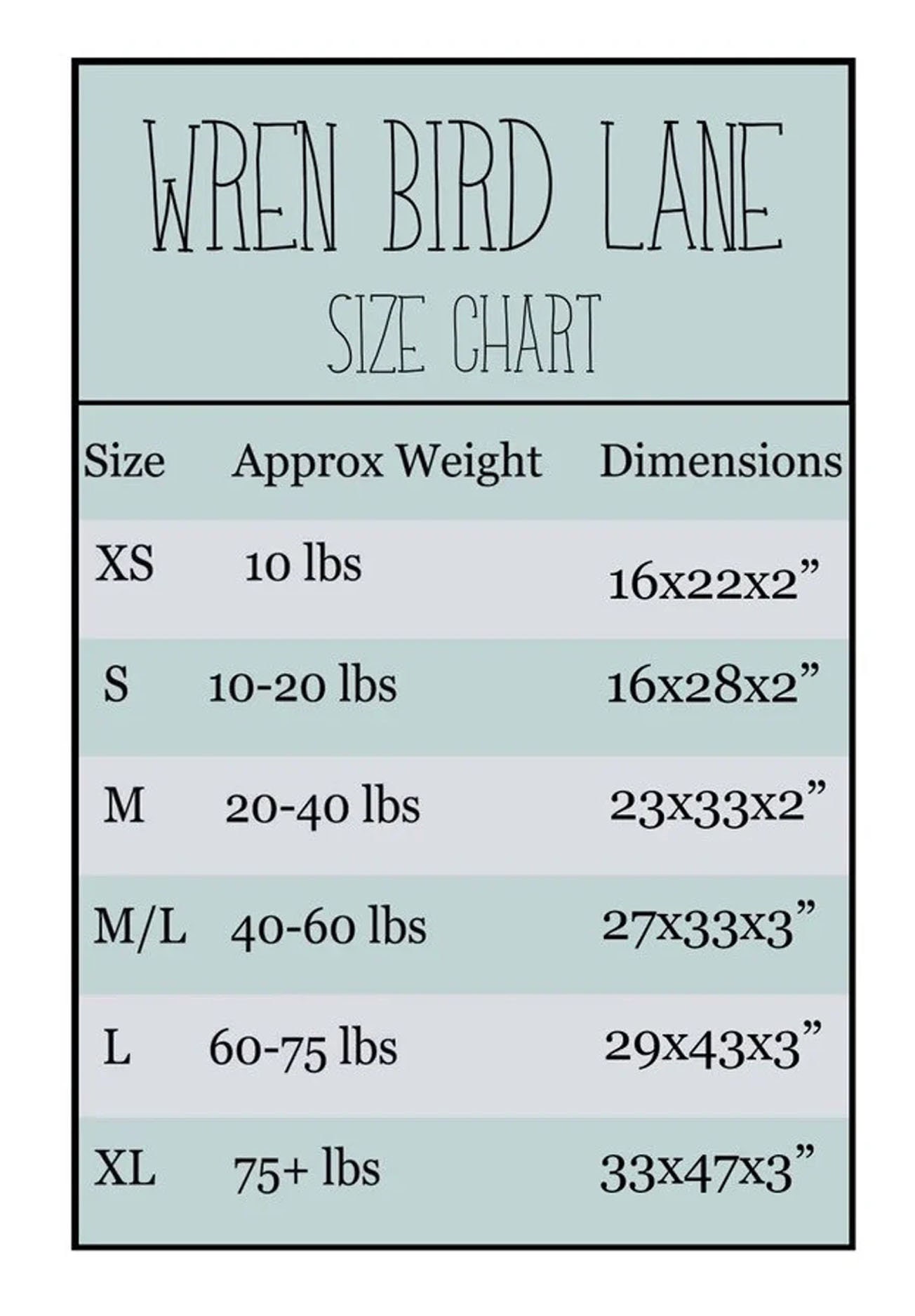 Boho Farmhouse Custom Dog Bed with Washable Cover