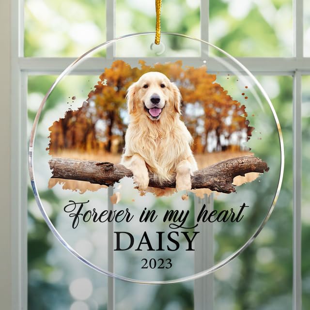 Custom Pet Memorial Christmas Tree Ornaments, Personalized Gifts