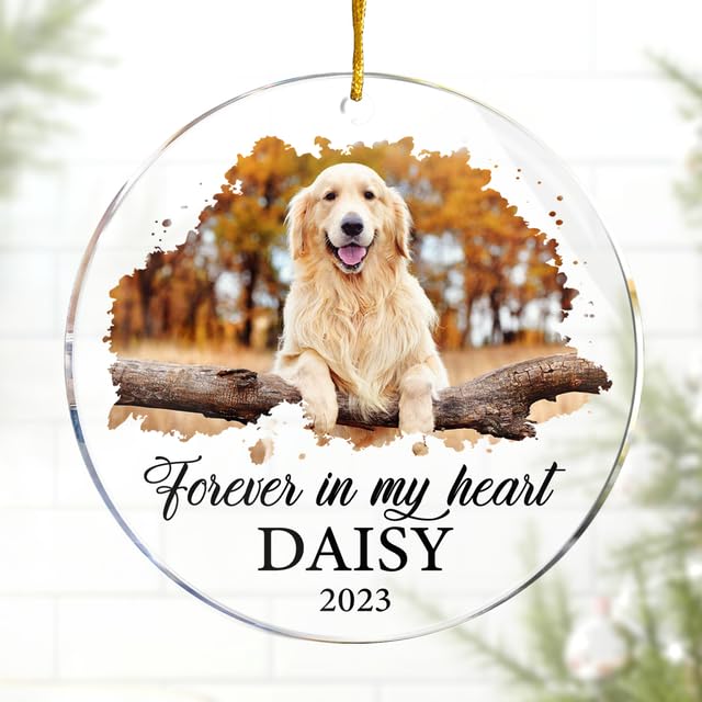 Custom Pet Memorial Christmas Tree Ornaments, Personalized Gifts