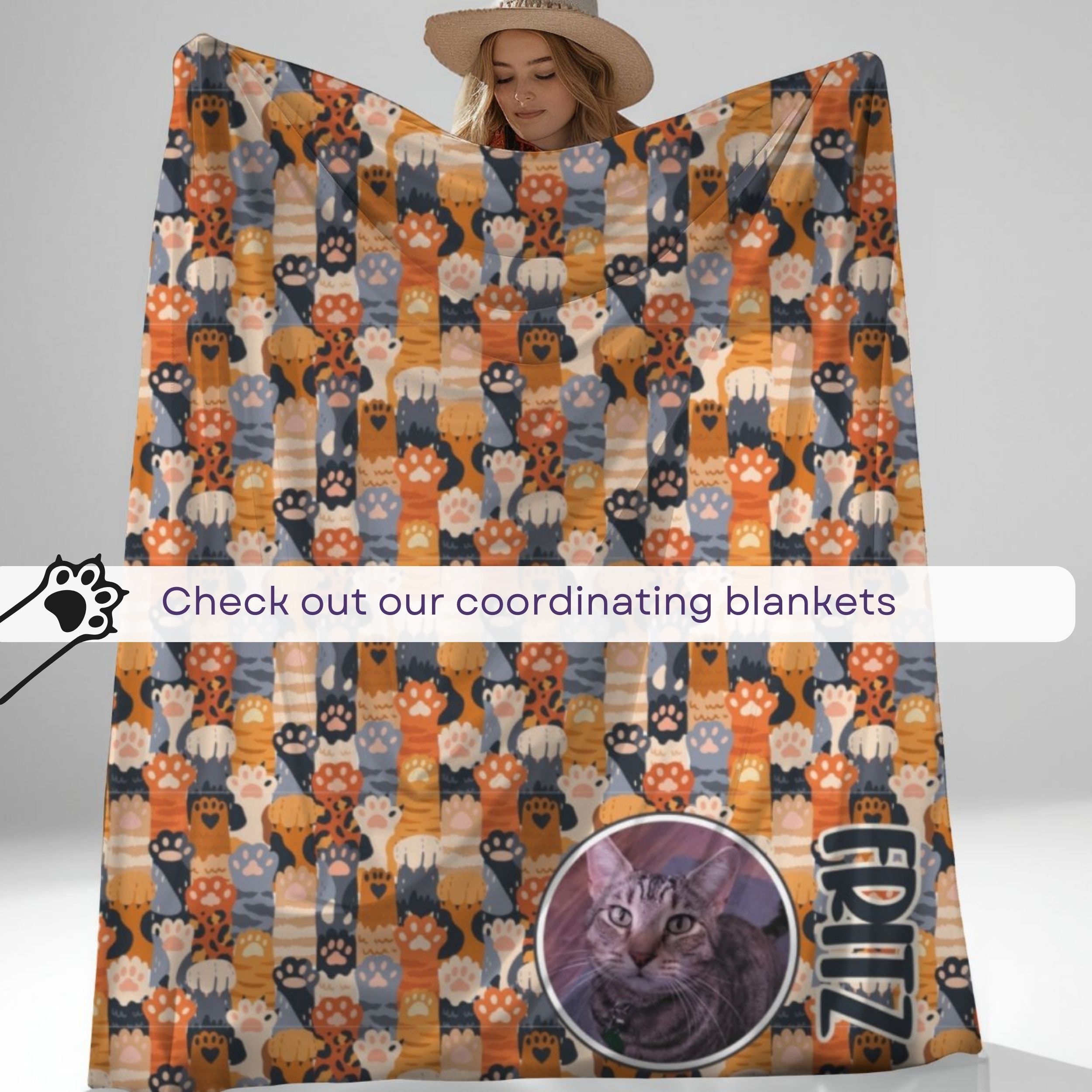 Custom Cat Pillow Bed for Cat Lovers Gift