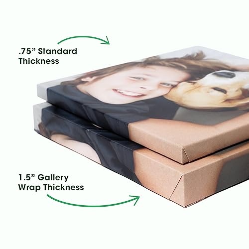 BuildASign Custom Canvas Prints with Your Photos – Personalized Picture To Canvas Wall Art, Perfect for Home Decor, Gifts & Keepsakes, Ready to Hang (24" L x 36" W x 1.5”D)