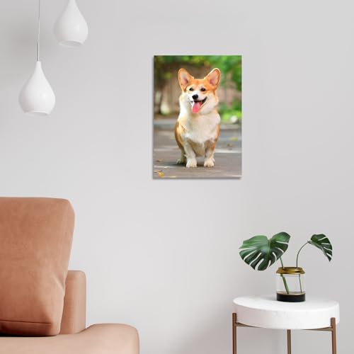 ZXHYWYM Custom Canvas Prints with Your Photos 5"x7" Personalized Family Pet Pictures Wall Art Home Decor for Living Room Framed (5"x7")