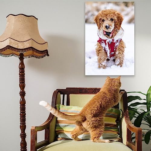 Custom Canvas Prints with Your Photo, Personalized Picture to Canvas Print for Home, Pet, Kids, Wedding Bedroom Wall Art, Framed, made in usa