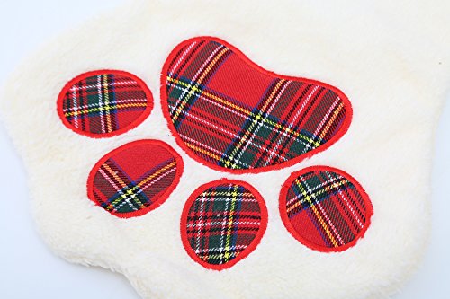 Personalized Christmas Paw Stocking for Pet Dog/Cat