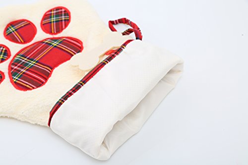 Personalized Christmas Paw Stocking for Pet Dog/Cat