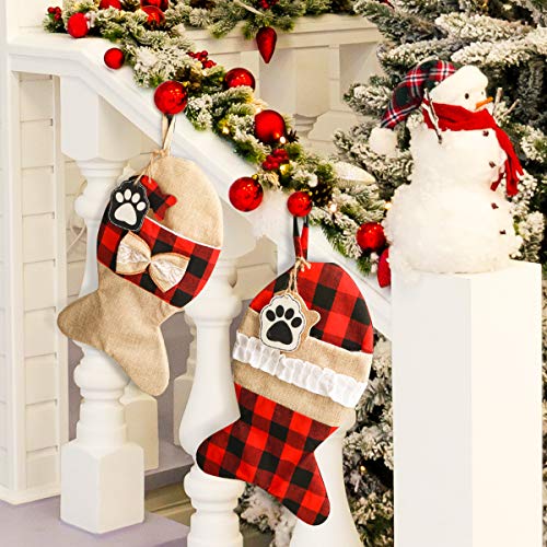 Personalized Cat Christmas Stockings - Set of 2