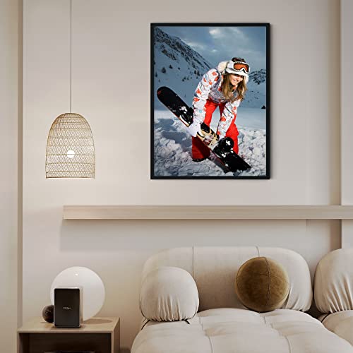 Chexin Custom Canvas Prints With Your Photos Frame Posters Wall Art For Aesthetic,Living Room, Wedding, Baby, Pet, Family Picture Gifts6x8