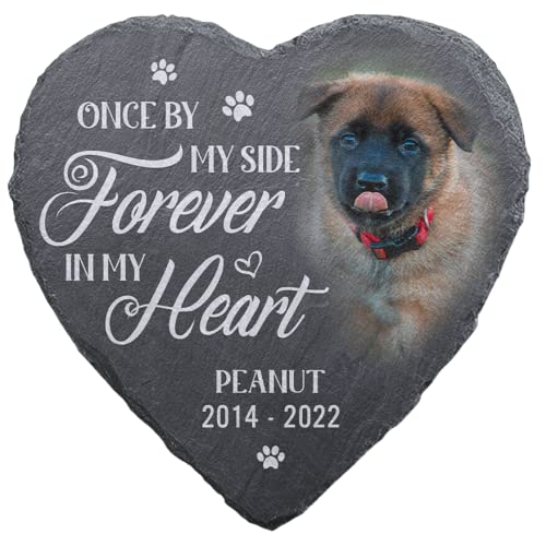 Pawfect House Dog Memorial Gifts for Loss of Dog, Dog Memorial Stone, Pet Memorial Gifts, Pet Loss Gifts, Pet Memorial Stone, Cemetery Decorations for Grave, Cat Memorial Gifts, Gifts for Cat Lovers