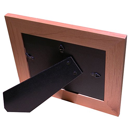 No longer by my side but forever in my heart - Custom Engraved Wood Dog Picture Frame Holds 5x7 Inch Photo - Add your dogs name (5x7 Horizontal)