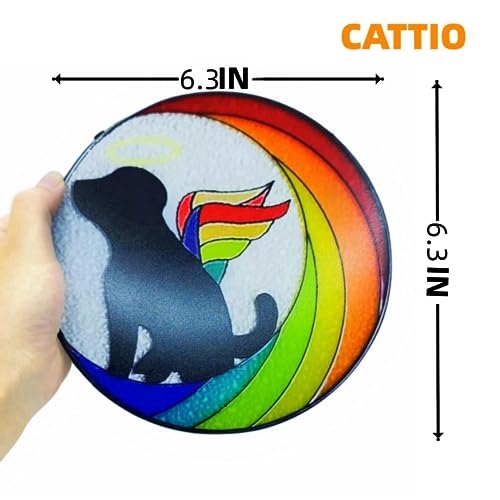 Personalized Dog Memorial Suncatcher for Sympathy Gift