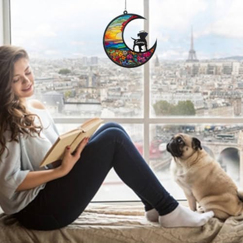 Personalized Dog Memorial Ornament with Angelic Halo