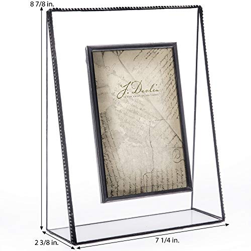 Pet Picture Frame Personalized Memorial for Dog Lover Engraved Glass Photo Frame J Devlin Pic 319-46V EP534 (4x6 vertical)