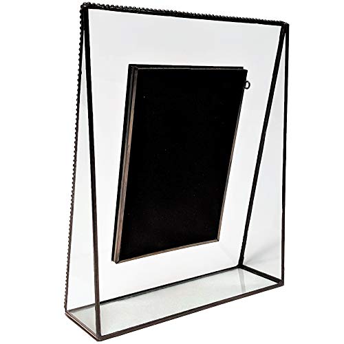 Pet Picture Frame Personalized Memorial for Dog Lover Engraved Glass Photo Frame J Devlin Pic 319-46V EP534 (4x6 vertical)