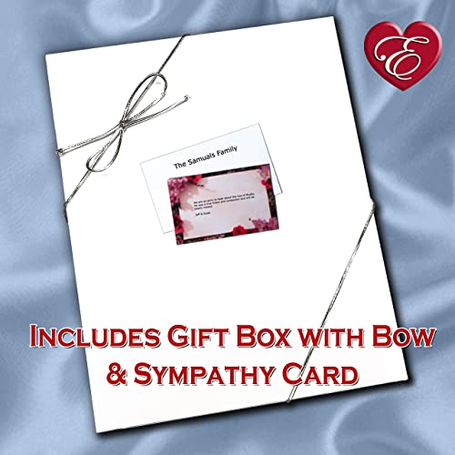 Etched In My Heart Pet Memory Frame Personalized Dog Memorial Gifts (4x6 Photo) w/ “Paw Prints” Custom Message on Rustic Alder Wood for Loving Memorabilia Picture of Deceased & RIP (6x8 Size)