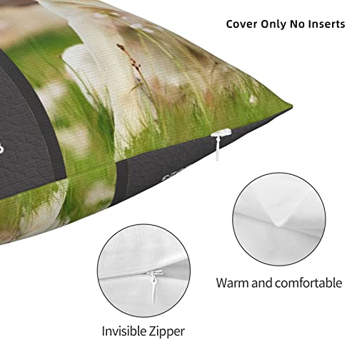 Custom Pet Memorial Pillow Cases Customized Dog Cat Name Photo Pillowcase Personalized Picture Throw Pillow Cover Dog Lovers Gifts Home Decor