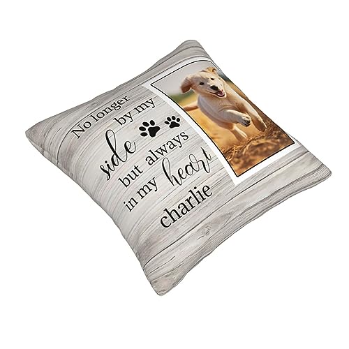 WALXINK Dog Memorial Gifts for Loss of Dog, Personalized Pet Pillow Covers, Pet Loss Gifts Sympathy Gift for Pet Owners Parent (Dog-Pillow-3)