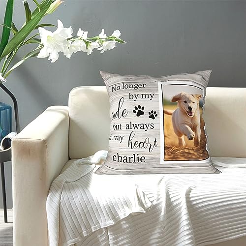 WALXINK Dog Memorial Gifts for Loss of Dog, Personalized Pet Pillow Covers, Pet Loss Gifts Sympathy Gift for Pet Owners Parent (Dog-Pillow-3)