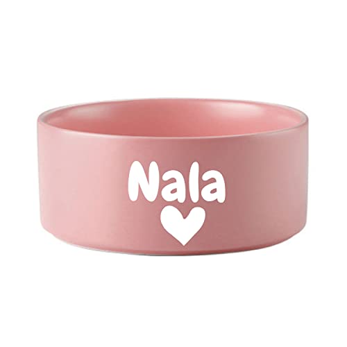 Personalized Ceramic Pet Bowl with Non-Slip Bottom