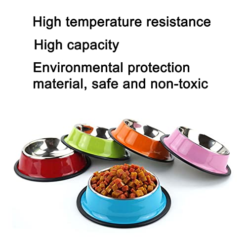 Custom Name Stainless Steel Dog Bowls for Medium-Large Dogs